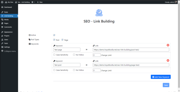 Wordpress Link İnşaa Eklentisi (Ömür Boyu) - Görsel 3